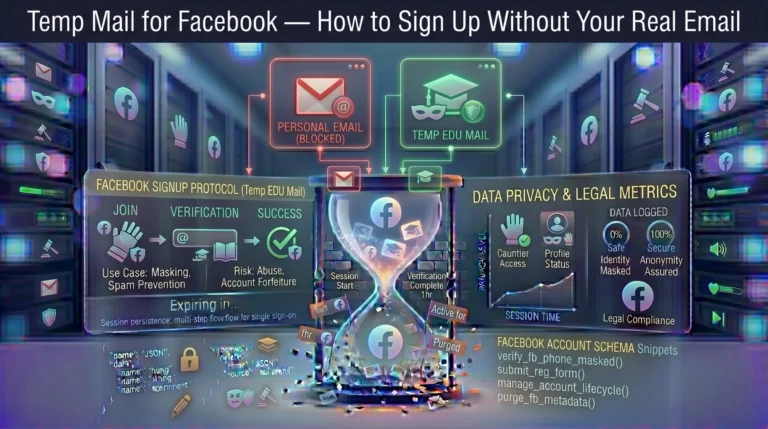 Temp Mail for Facebook