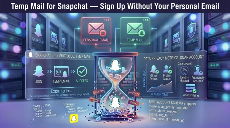 Temp Mail for Snapchat