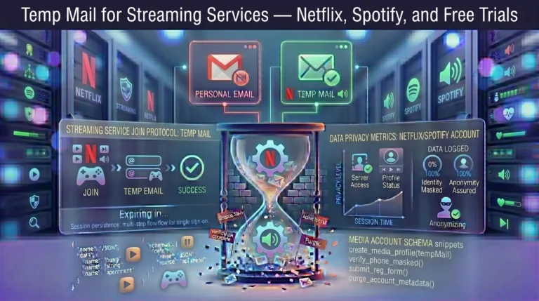 Temp Mail for Streaming Services