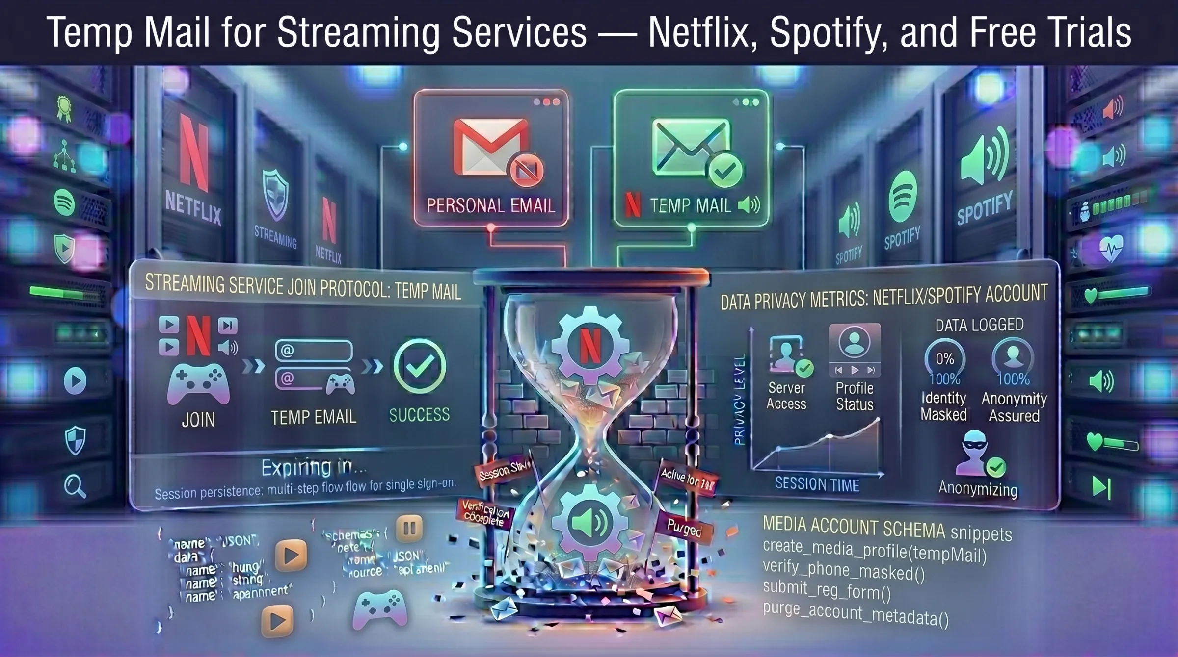 Temp Mail for Streaming Services