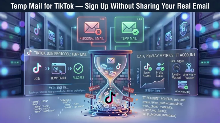 Temp Mail for TikTok