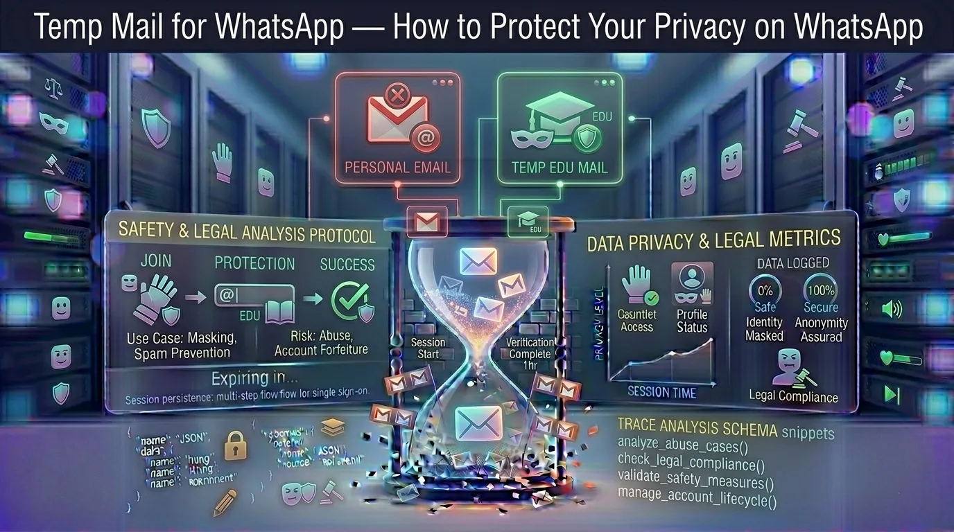 Temp Mail for WhatsApp